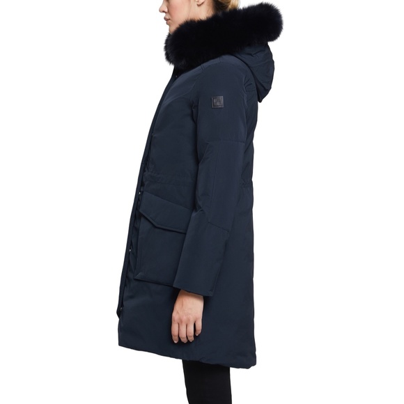 Woolrich Military Down Parka With Genuine Fox Fur - Picture 3 of 12